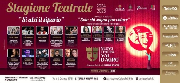 TEATRO: a Santa Teresa Riva in scena “Due preti di troppo”, commedia di e con Antonio Grosso